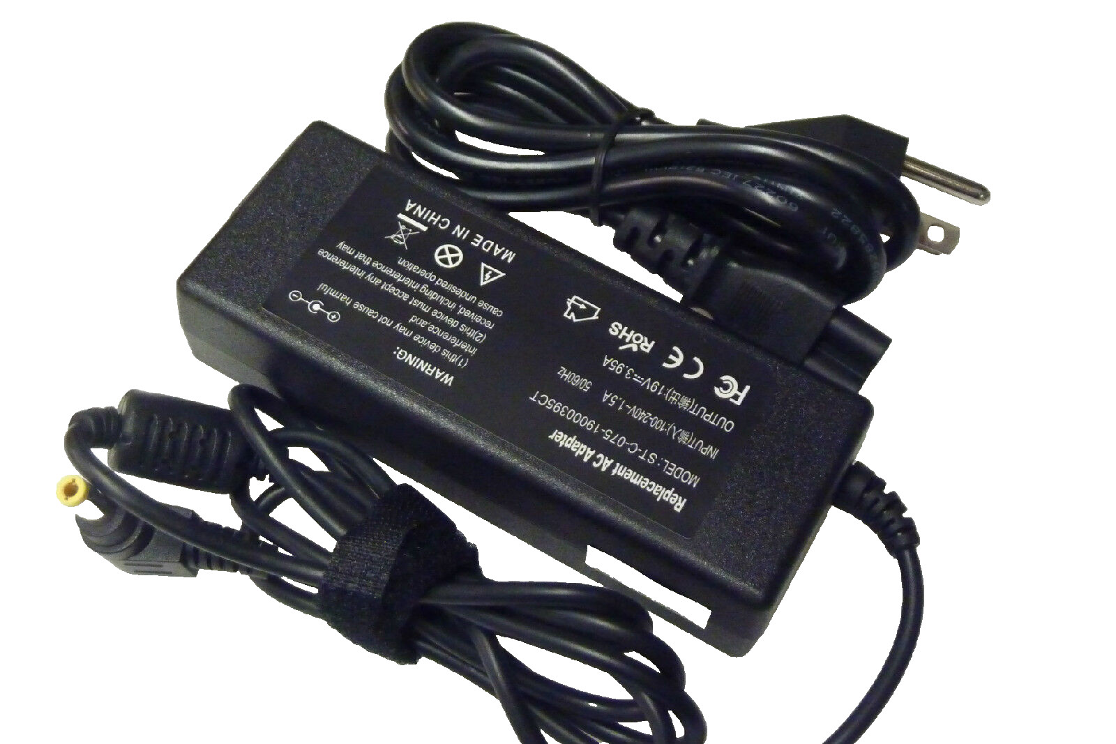 AC Adapter Charger For Toshiba Satellite 1130-S156 1135-S125 1135-S155 Power
