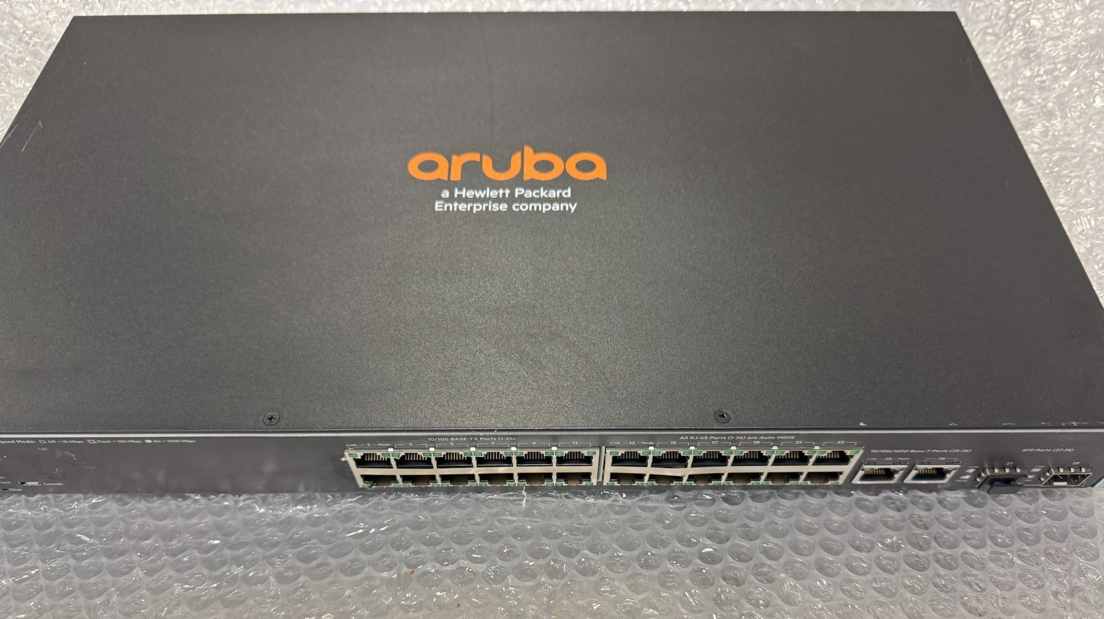 HP Enterprise Aruba 2530 J9782A 24 Managed L2 Fast Ethernet 10-100 1U Gray