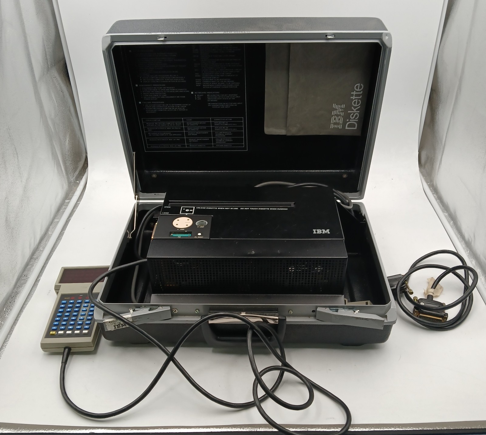Vintage IBM MD Maintenance Device 901X 002 Diagnostic Tool for 5.25 Floppy Drive