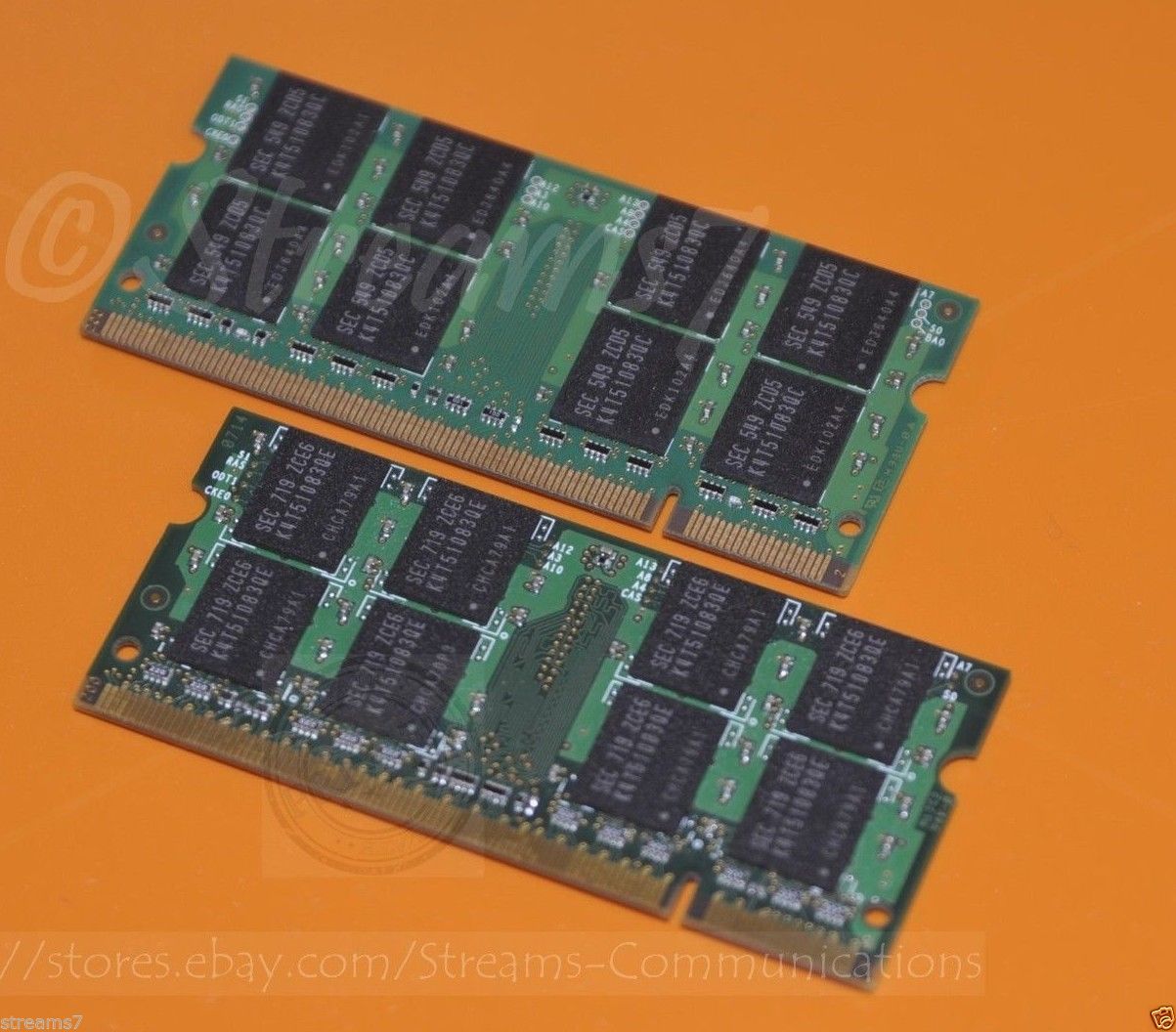 2GB DDR2 (1GB x2) Laptop Memory for Acer Aspire 5050 Notebook PC's
