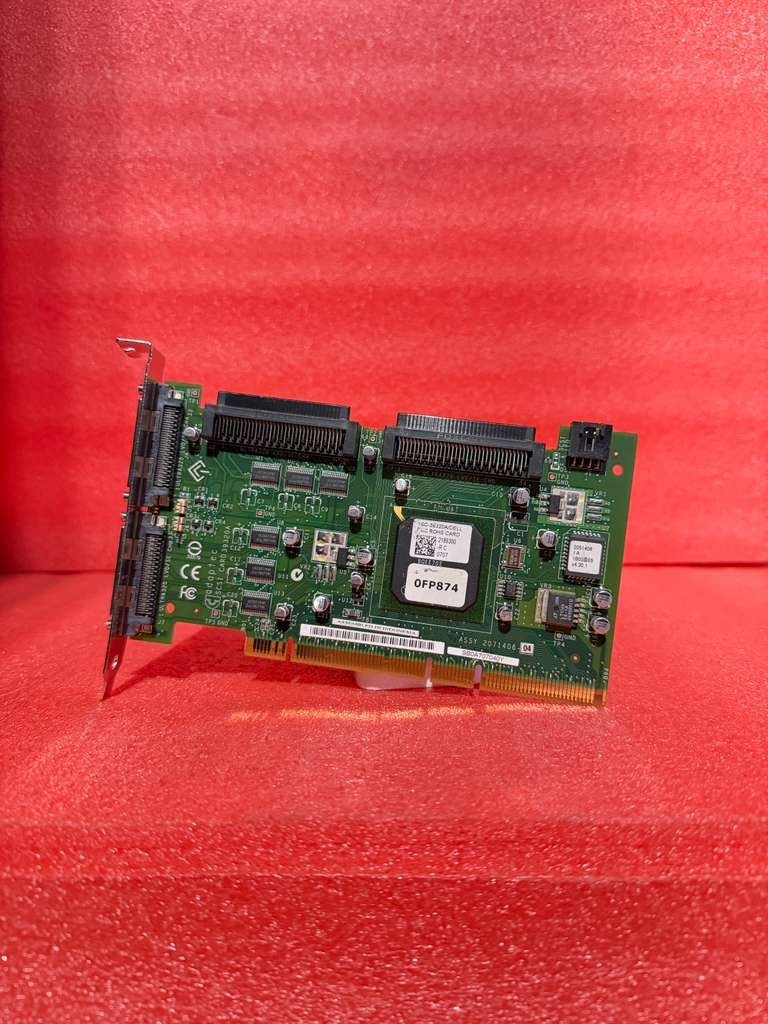 Dell 0OFP874 Adaptec Ultra DUAL Channel 320 SCSI FMS ROHS Card ASC-39320A