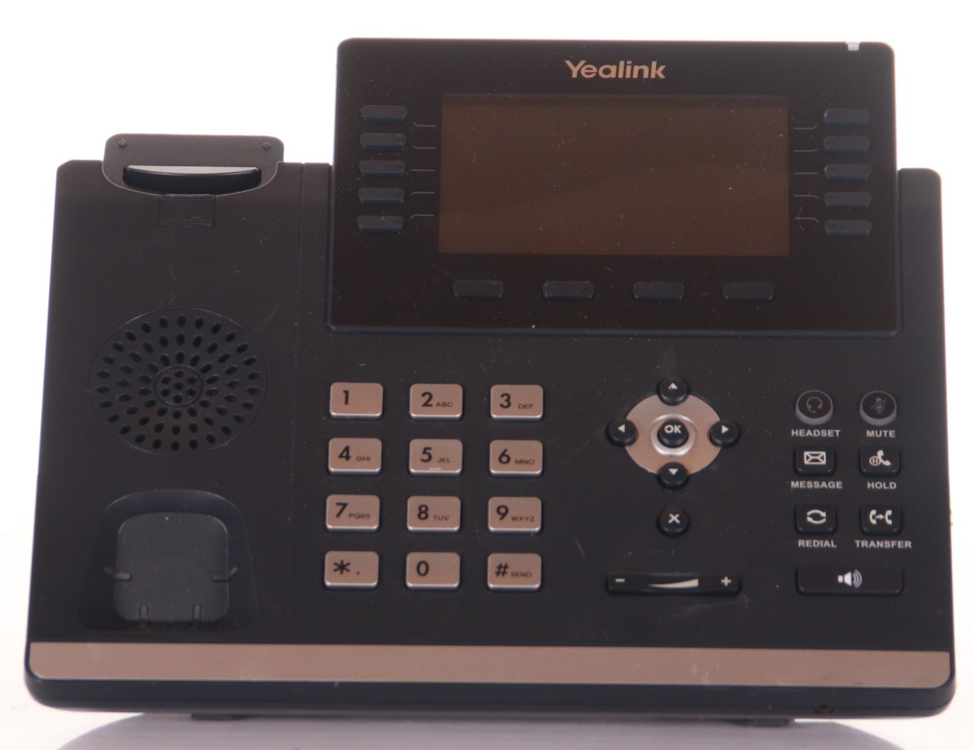 Yealink SIP-T46U IP Business Phone 16 VoIP HD Mic PoE BT No Handset No Cord