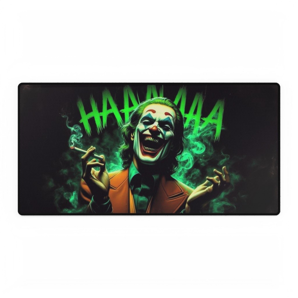 DC Comics Joker "HA HA HA" Movie Logo Mouse Pad Desk Mats