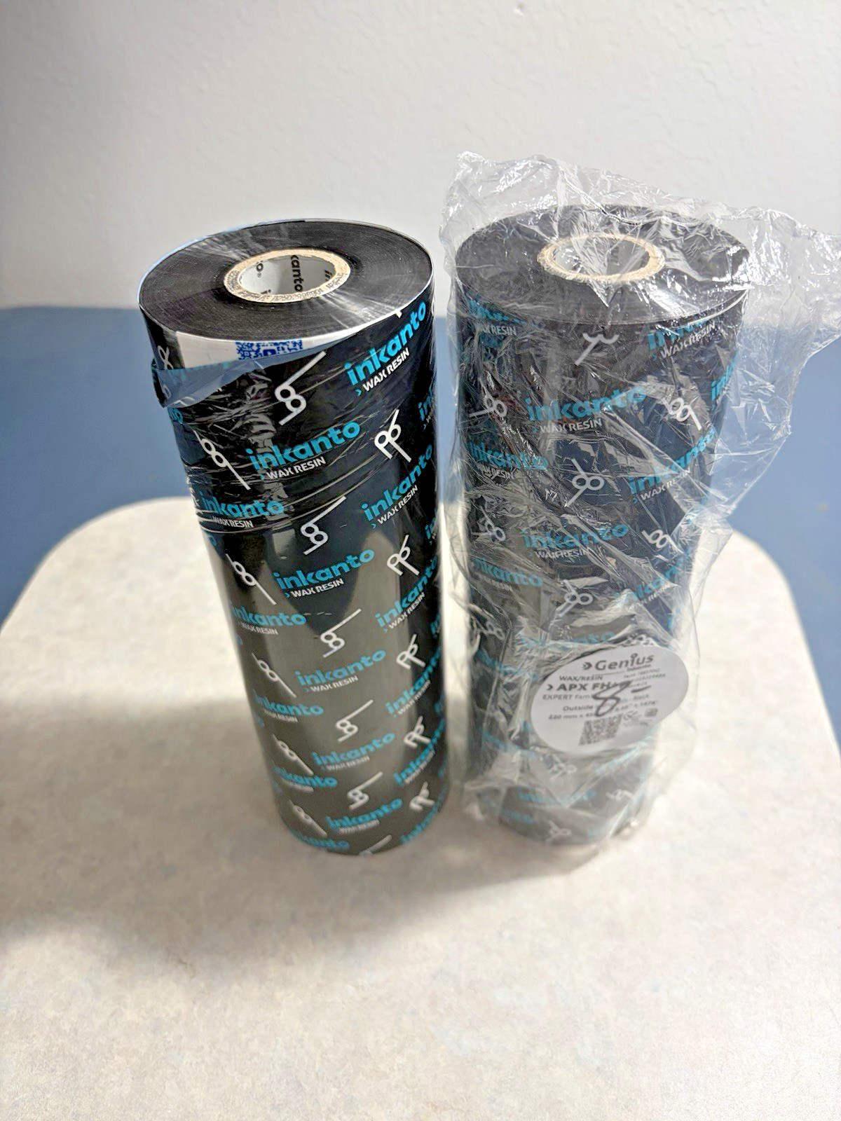 Inkanto APX FH+ T6657010 Resin Enhanced Wax Ribbons, 220mm W x 450m LOT 0f 2