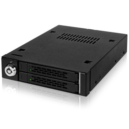Icy Dock MB992SK-B Drive Bay Adapter Internal - Matte Black (mb992skb)