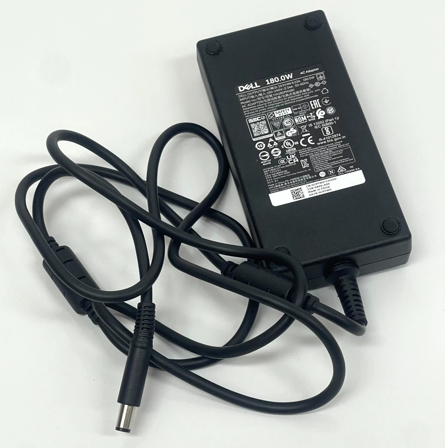 OEM 180W 19.5V Charger For Dell Precision 7520 7530 7510 7710 Alienware 14 M14X