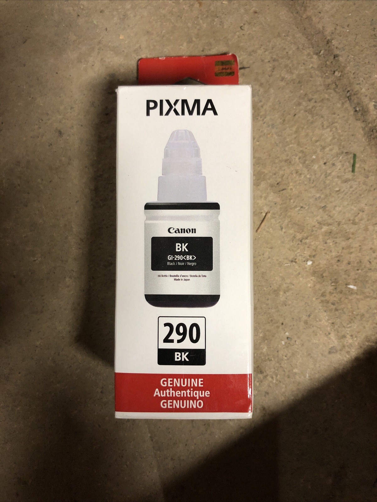 GI-290 BK Pigment Black Ink Bottle (gi-290bk) (gi290bk)