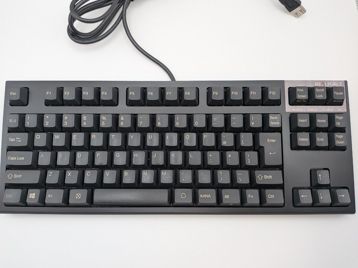 Topre REALFORCE R2TLS-JP4-BK TKL Japanese Layout USB Keyboard