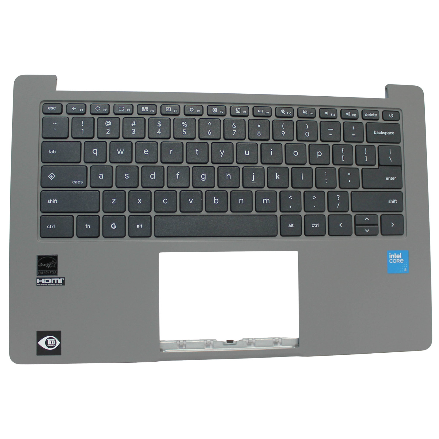 90NX0936-R33US0 ASUS PALMREST W/KB GRAY CX1405CTA-IS386PT "GRADE A"