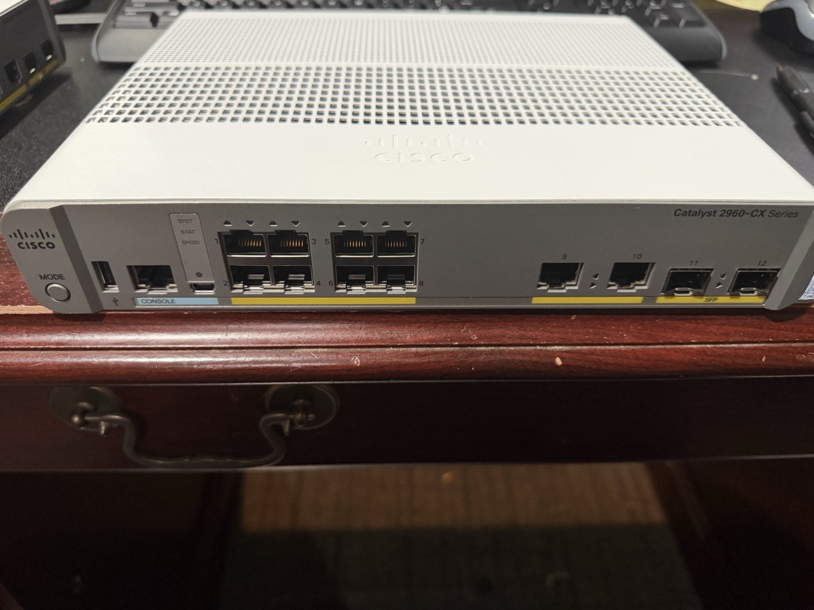 Cisco 2960CX WS-C2960CX-8TC-L 8 Port Gigabit LAN Base Switch - Refurbished