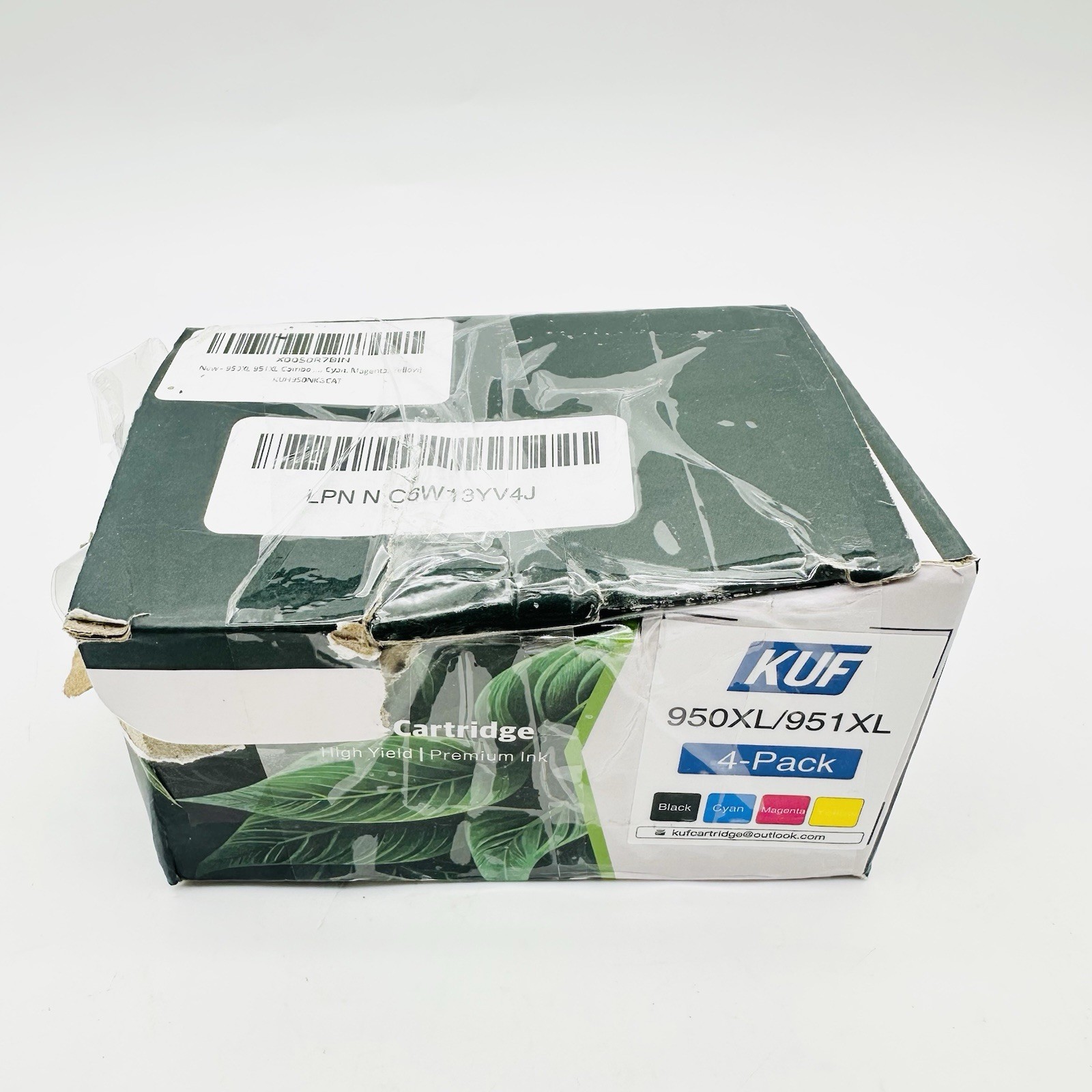 950XL and 951XL Ink Cartridges Combo Pack 4 for HP Printers Replacement
