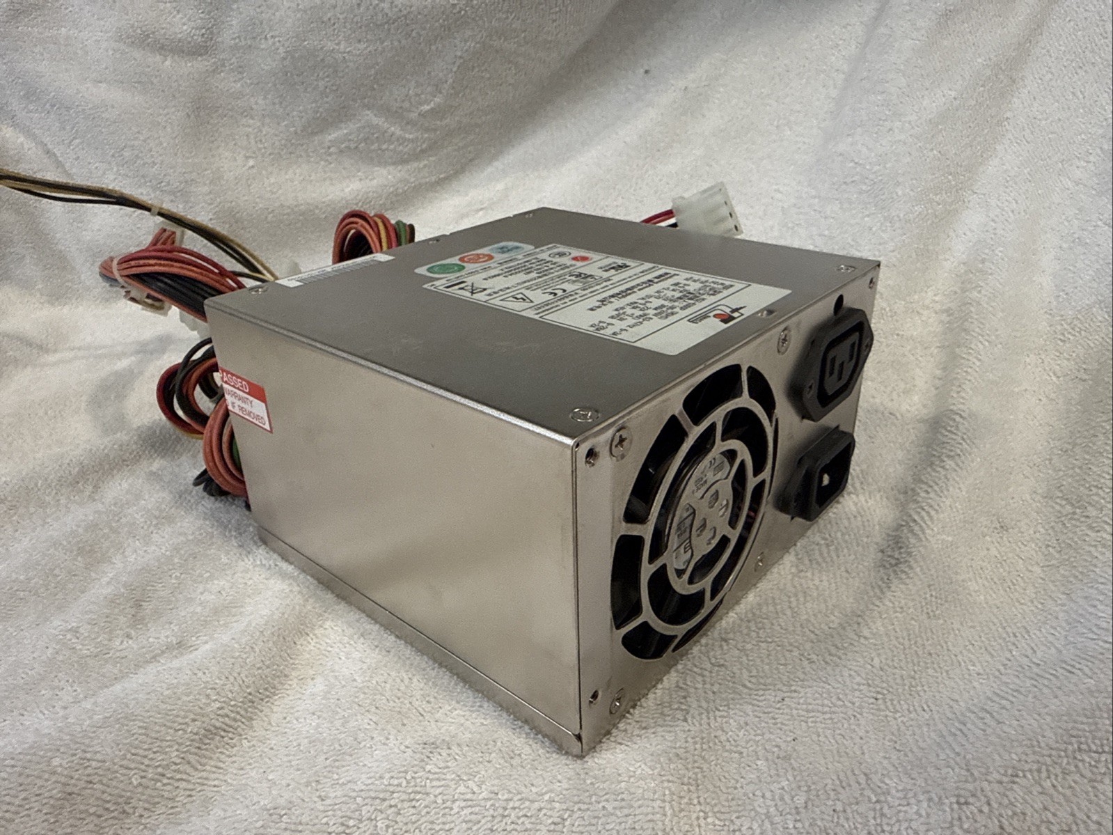 Used Emacs HG2-6300P B001120279 PS2 Power Supply w/ NMB 3110GL-B4W-B54 fan