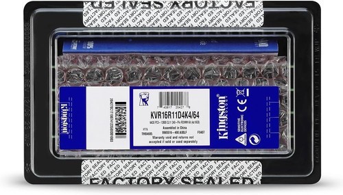 KVR1066D3Q4R7S/64G Kingston 16GB DDR3-1066MHz ECC Reg Quad Rank Memory