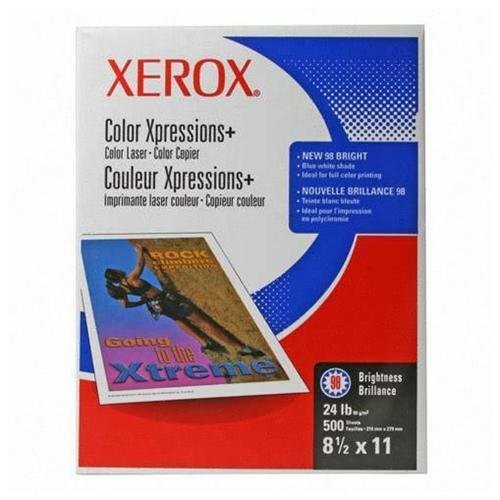 Xerox 3R11540 Color Xpressions+ Copy Paper 8.5x11 24lb 98 Bright White