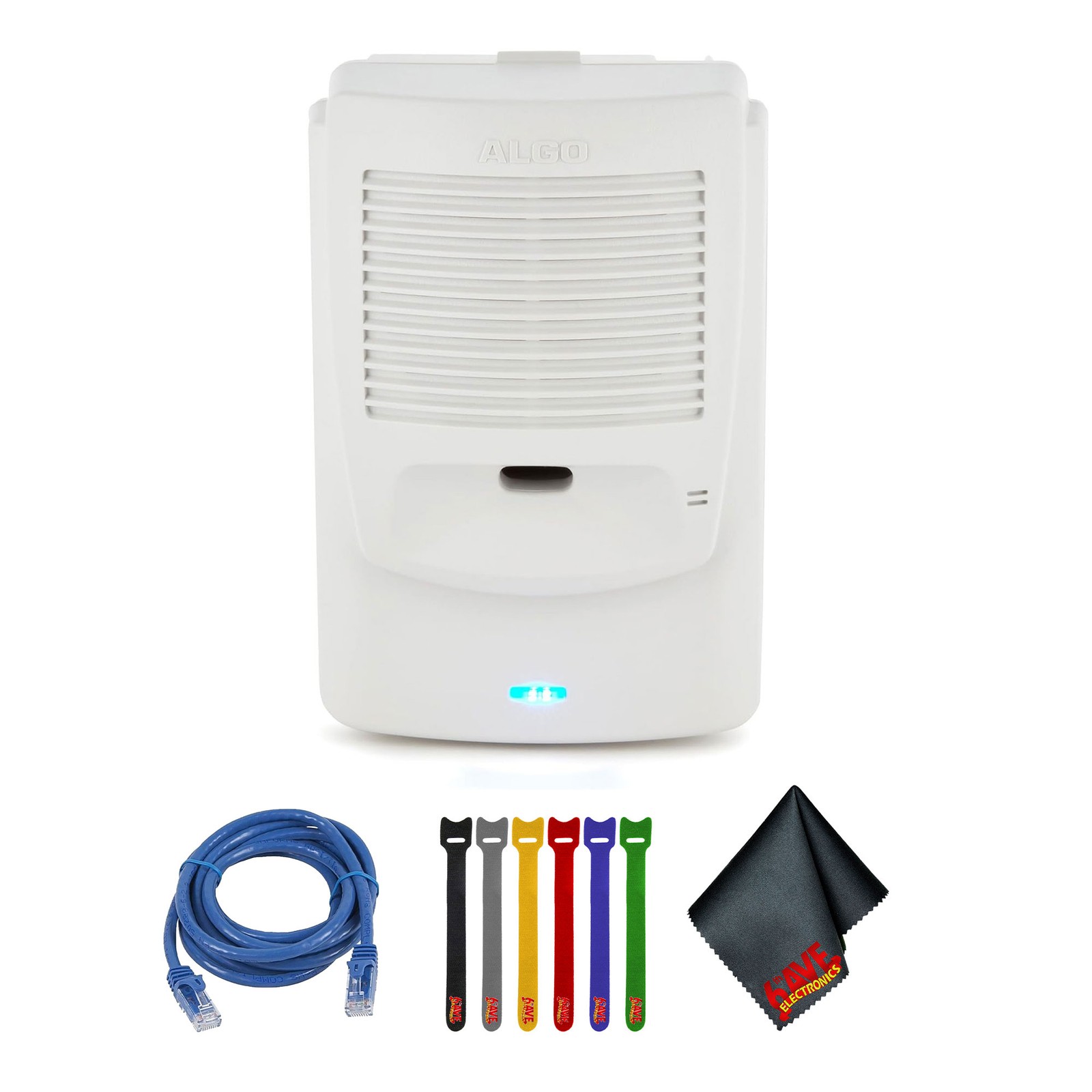 Algo 8180 PoE SIP Loud Ringer & IP Audio Paging Bundle