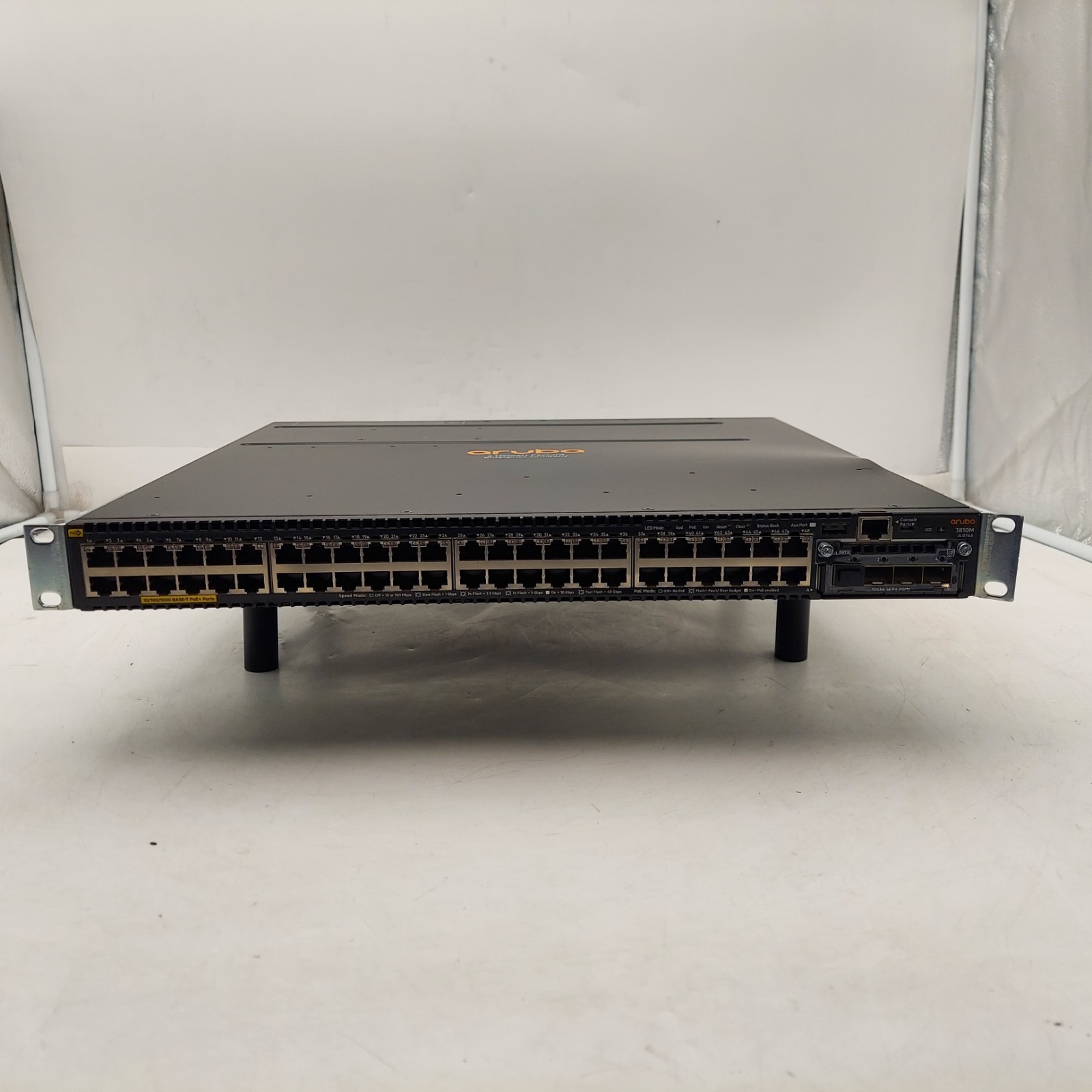HP Aruba 3810M JL074A 48-Port PoE+ Managed Switch