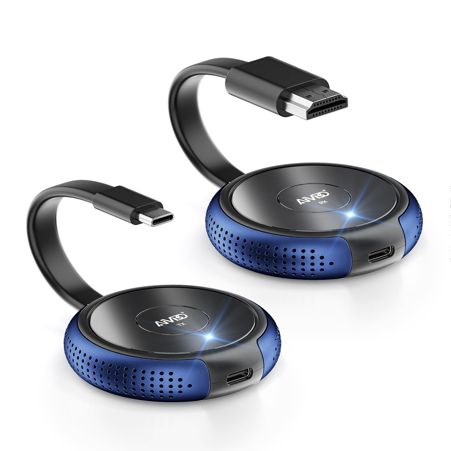 AIMIBO USB C Wireless Transmitter and HDMI Receiver 4K, 2.4/5G Extender