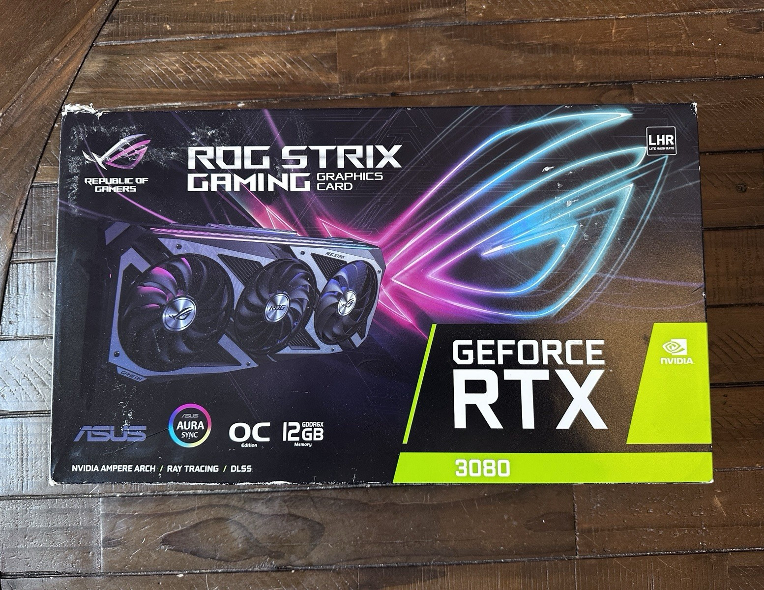 ASUS ROG Strix GeForce RTX 3080 12GB GDDR6X OC LHR RGB PCIe x16