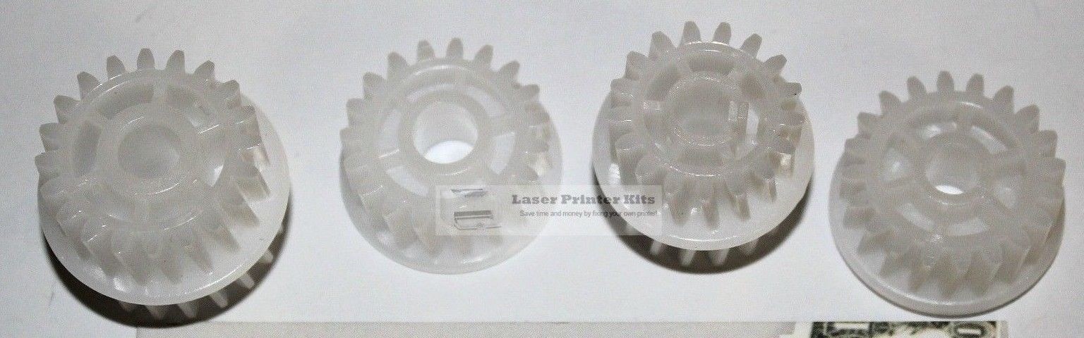 SET OF 4 FUSER DRIVE GEARS HP LASERJET P3005 RU5-0956 RU5-0957 RU5-0958 RU5-0959