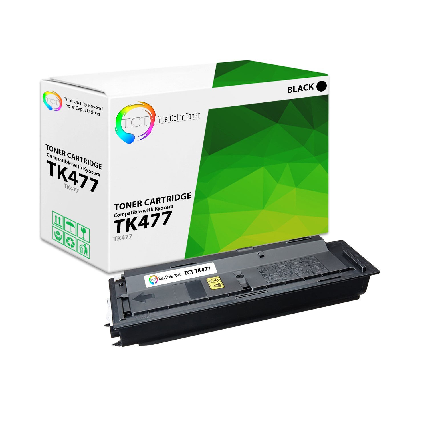 TCT Premium TK477 TK479 Black for Kyocera-Mita 255 2556 305 Compatible Toner