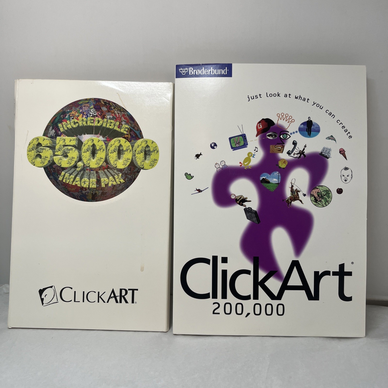 Broderbund Vintage ClickArt 265,000 Collection on 22 Discs
