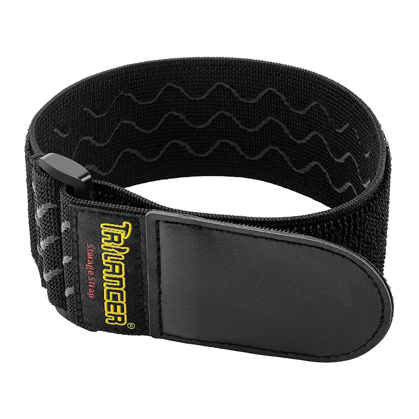Trilancer Elastic Cinch Straps with AntiSlip Strips, 18'' x 2'' 8 Pack