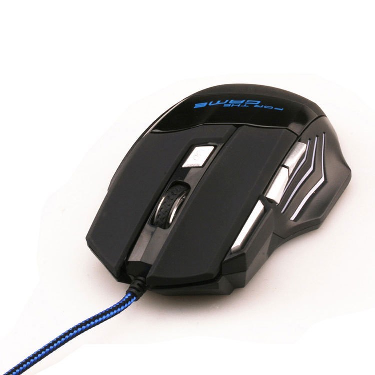 RGB 7-Button USB Gaming Mouse – Colorful LED Backlit Wired PC Computer Mouse
