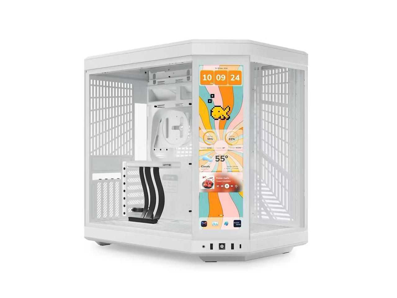 HYTE Y70 touch infinite Dual Chamber ATX Mid Tower Modern Aesthetic Case With In
