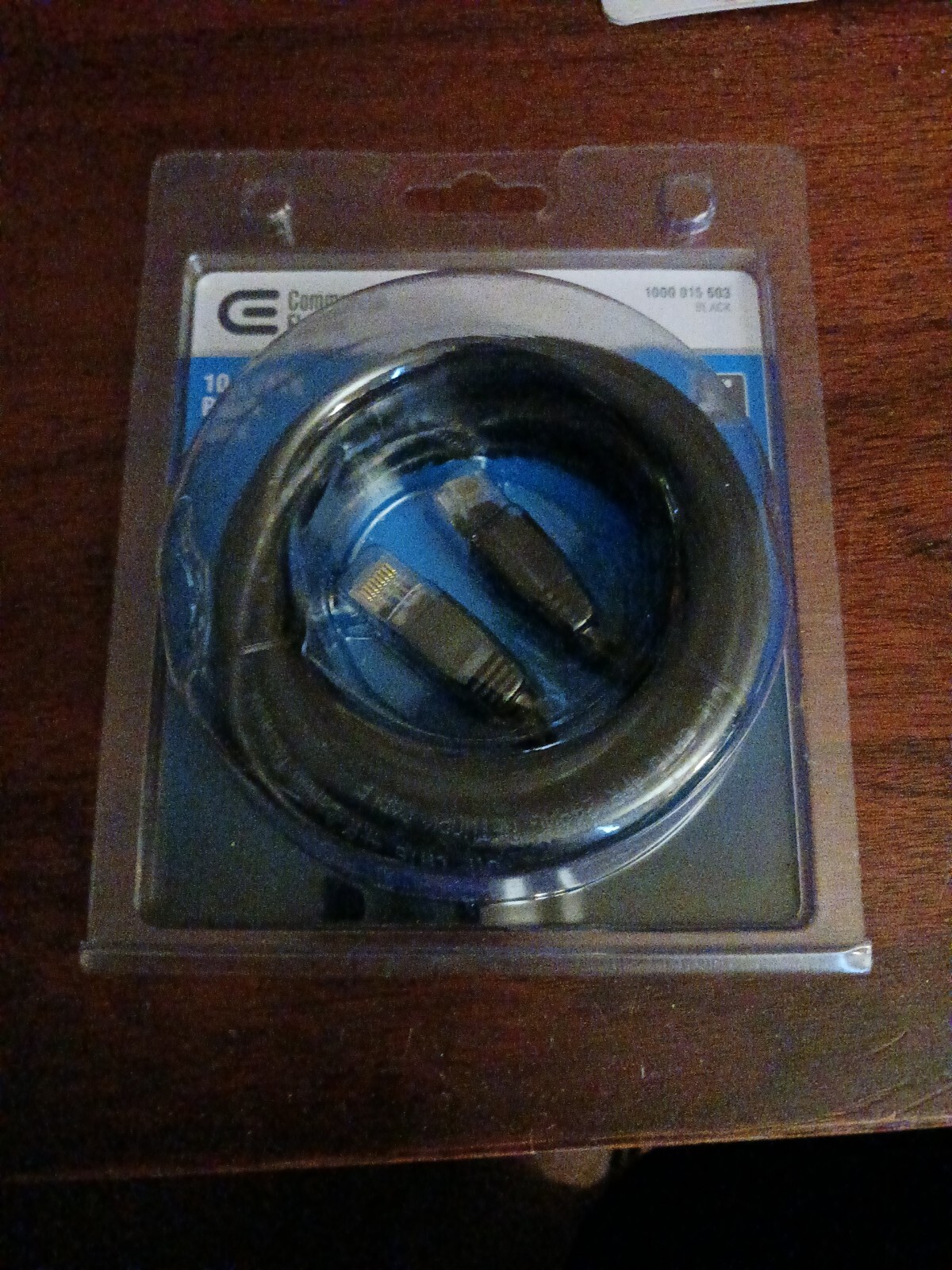 *** Brand New Black 10ft CE TECH CAT6 Patch Cord ***