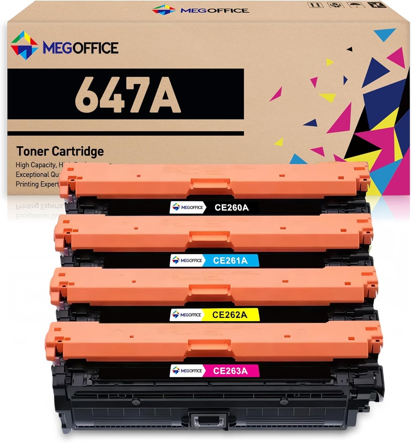 Toner Cartridge FOR HP 647A 648A CE260/1/2/3A HP Laserjet CP4520 CP4525 CP4