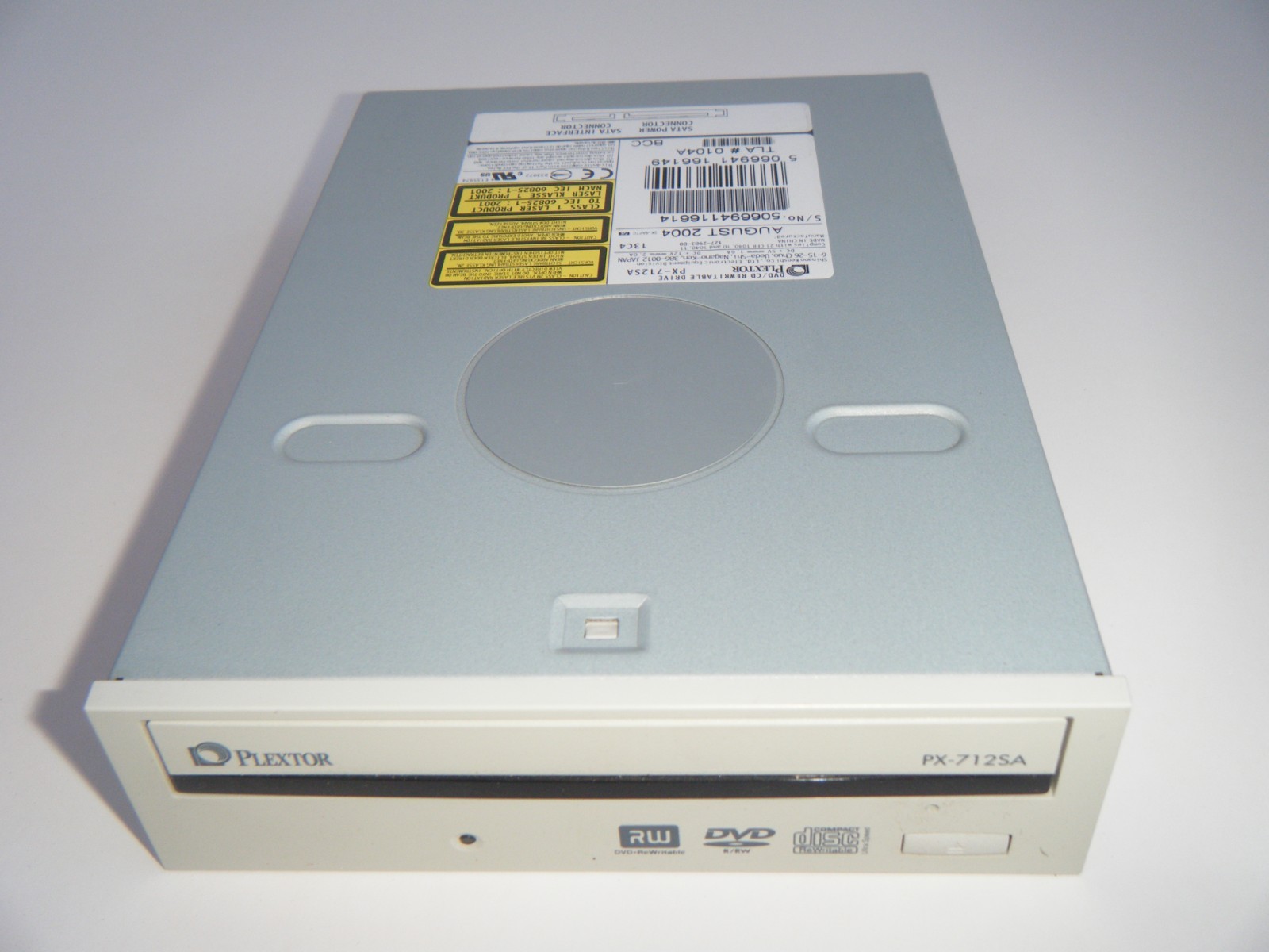 Internal Drive Burner PLEXTOR PX-712SA DVD/CD REWRITABLE DRIVE SATA 5.25 inch