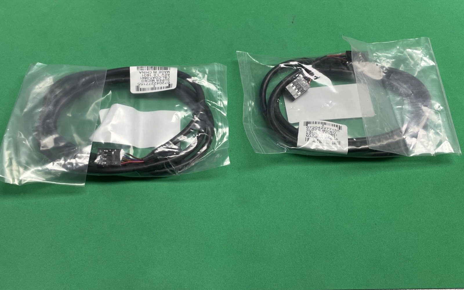 2X NEW Supermicro CBL-CDAT-0841 8-Pin To 8-Pin Chassis Data Round SGPIO Cable