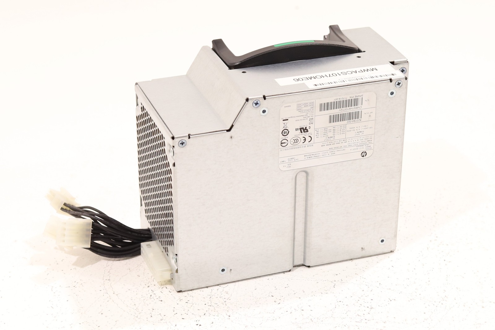 HP S10-800P1A 800W Power Supply For HP Z620 Workstation P/N: 623194-002 Tested