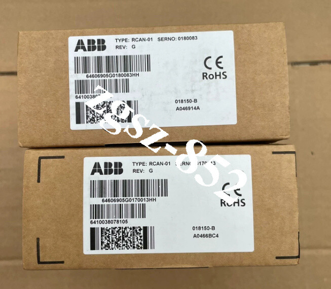 1PCS ABB bus adapter pulse code interface module RCAN-01 Brand New FedEx or DHL
