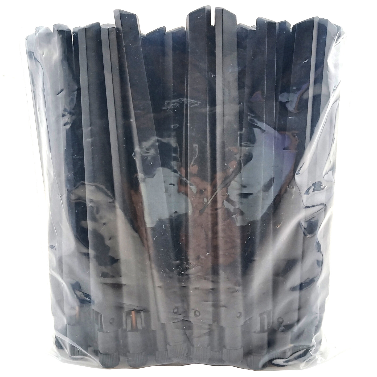 50pcs 6dBi Wireless Antenna WiFi BT RP-SMA Male Hole for Router PC AC 2.4G 5GHz