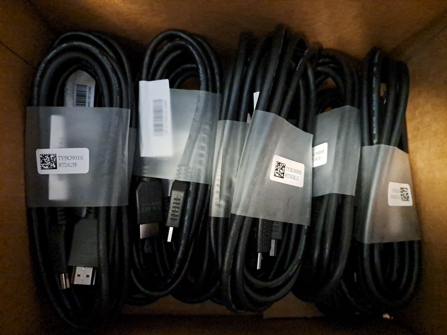 Lot of 15 Hotron High Speed 6' Ft HDMI Male to Male Cable TY5K39000S. #C166