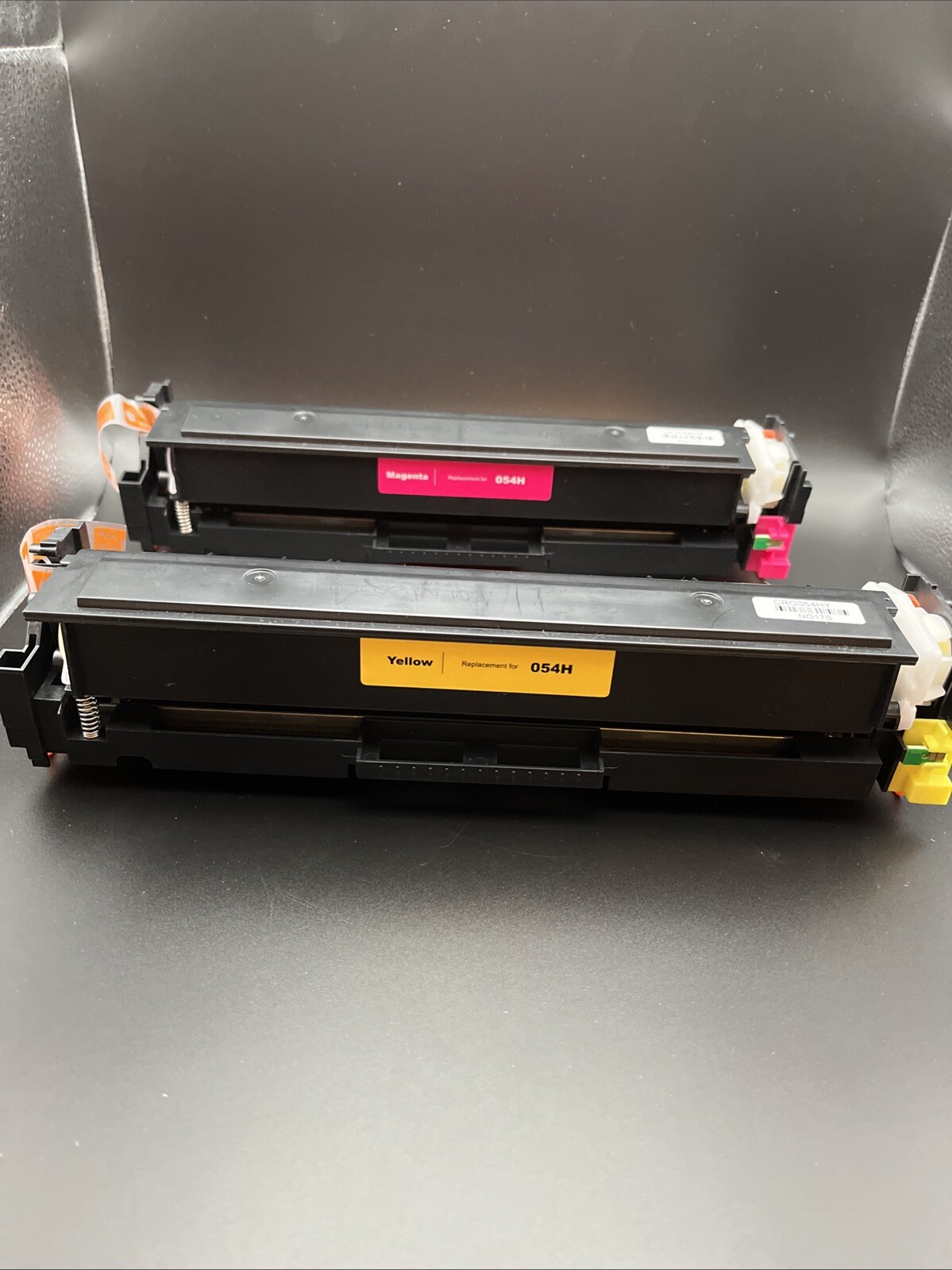 Toner Cartridges Lot Of 2 054H Yellow And Magenta