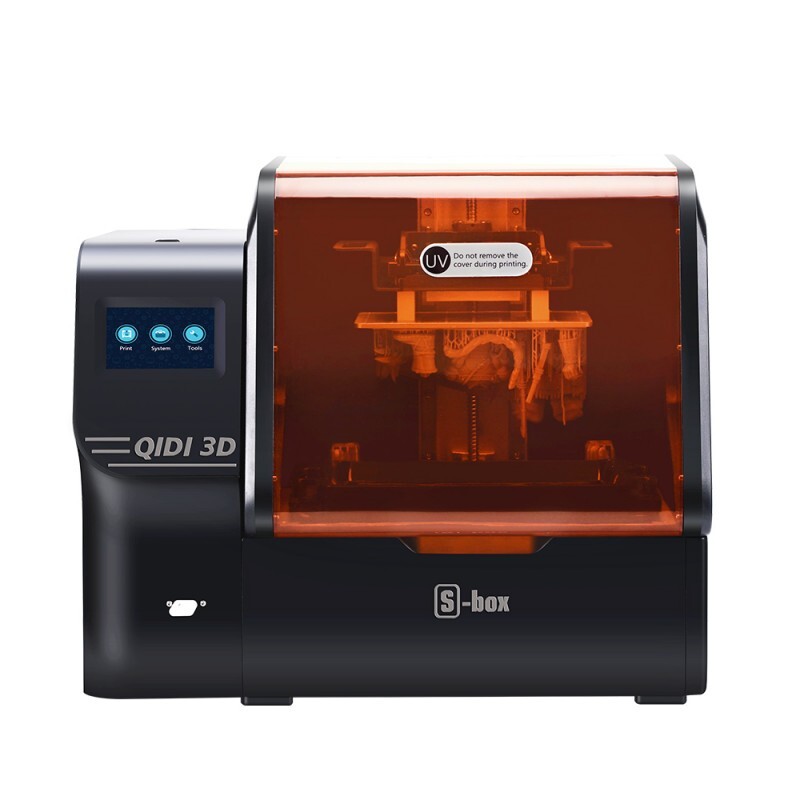 Qidi Tech S-BOX Resin 3D Printer (slightly used) - including 5 bottles of resin.