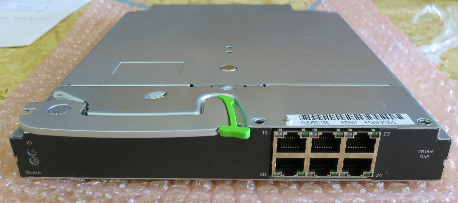 Fujitsu S26361-K1366-V100 PY CB Eth Switch/IBP 1Gb 18/6 BX400 BX900 S1 S2