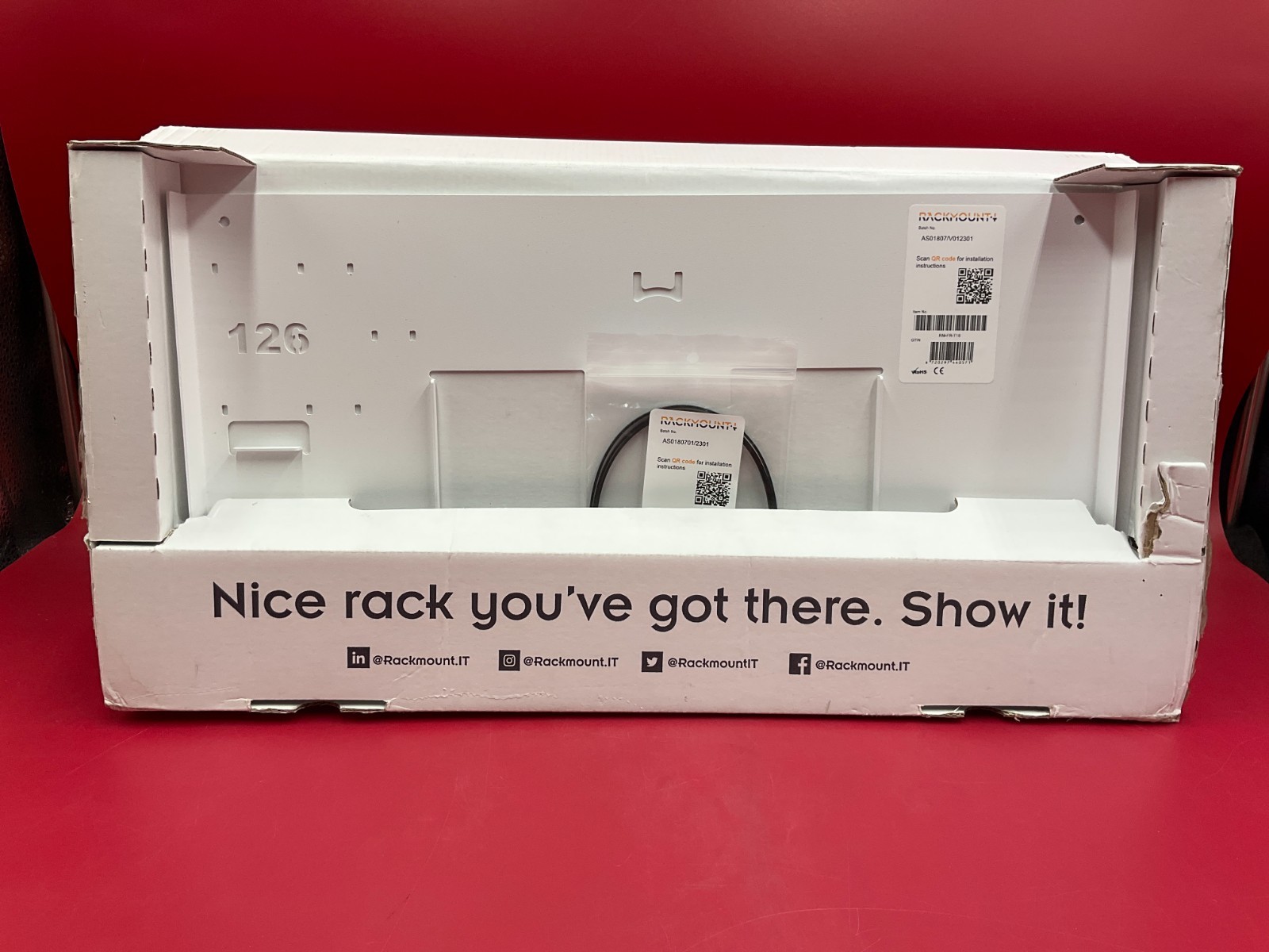 Rackmount.IT Rack Mount Kit Fortinet Fortigate Rugged 60F RM-FR-T16