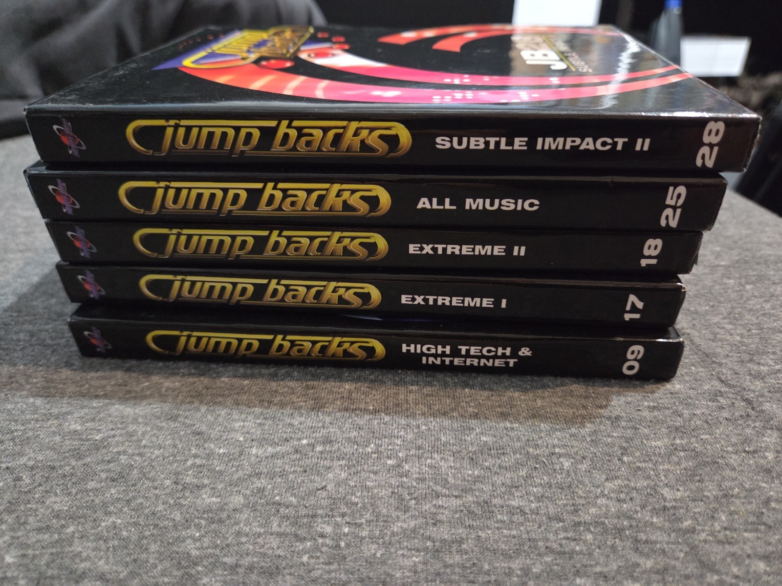 Digital Juice Jump Backs Vols. 9, 17-18, 25, 28 DVDs Software Editing Tool Lot