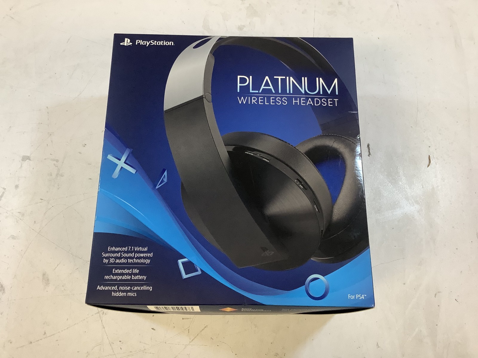 Sony PlayStation Platinum 7.1 Virtual Surround Sound Wireless Headset "R4C"