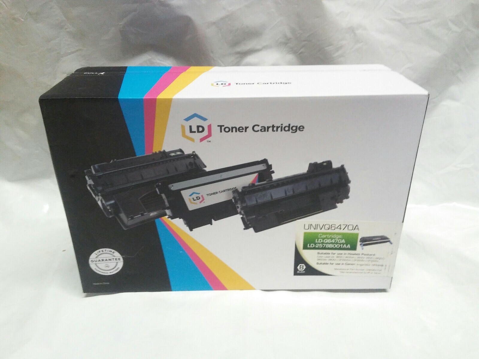 LD TONER UNIVQ6470A LD-Q6470A, LD-2578B001AA Black Toner 