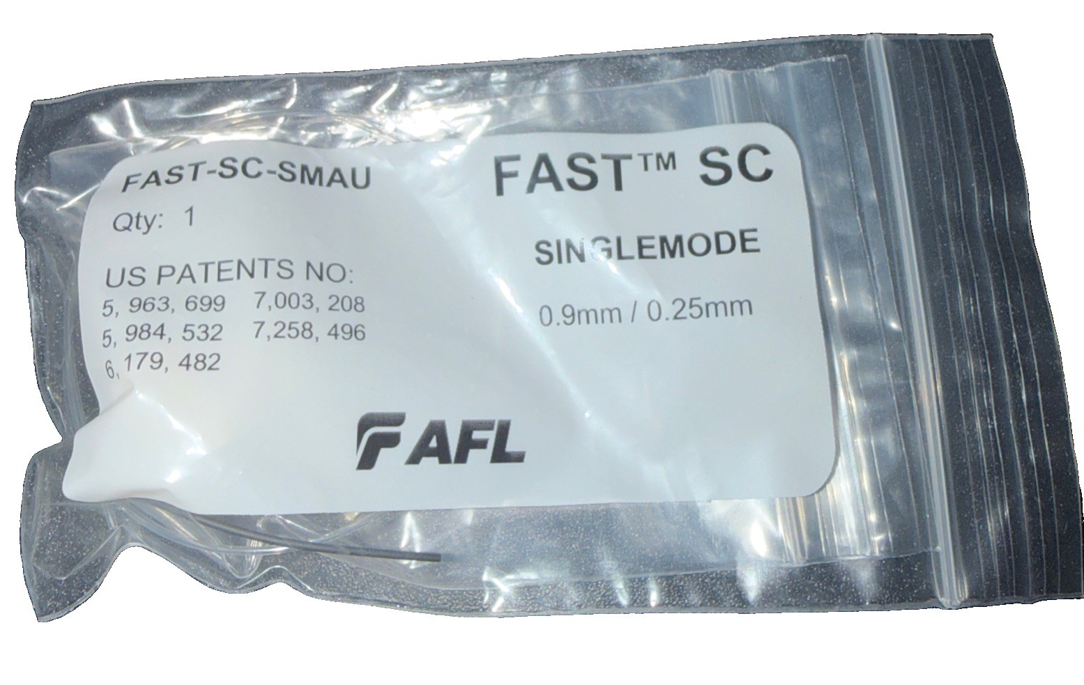 AFL  SC FAST-SC-SM-Singlemode Fiber Optic Connectors 0.9/0.25mm (35 total)