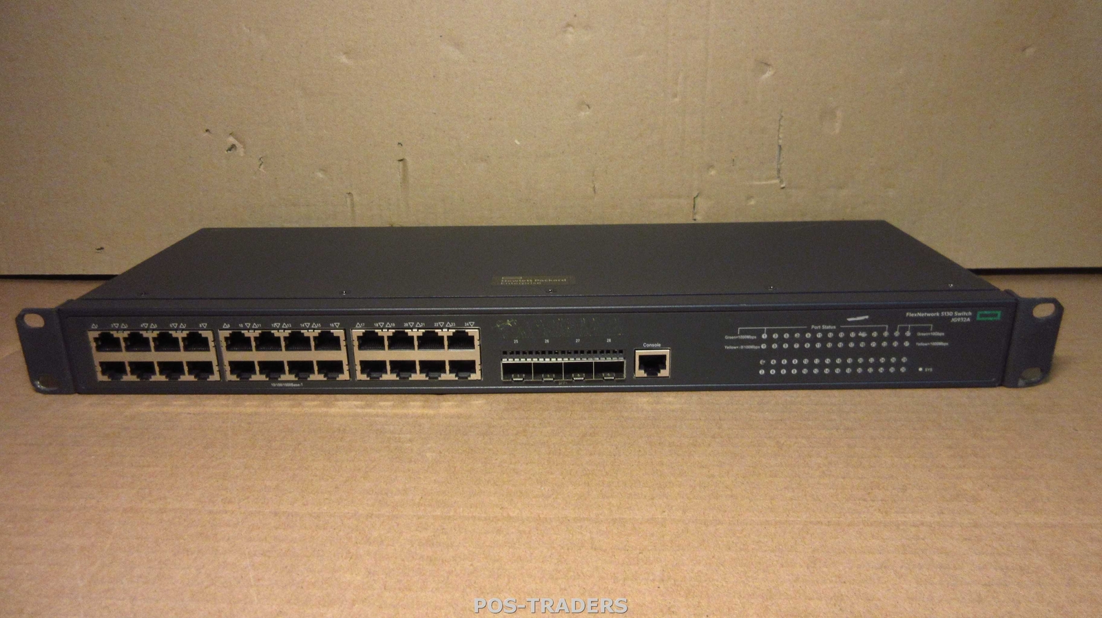 HP JG932A 5130-24G-4SFP+ EI Switch 24-Port Gigabit 4-Port SFP+ INC RACK EARS