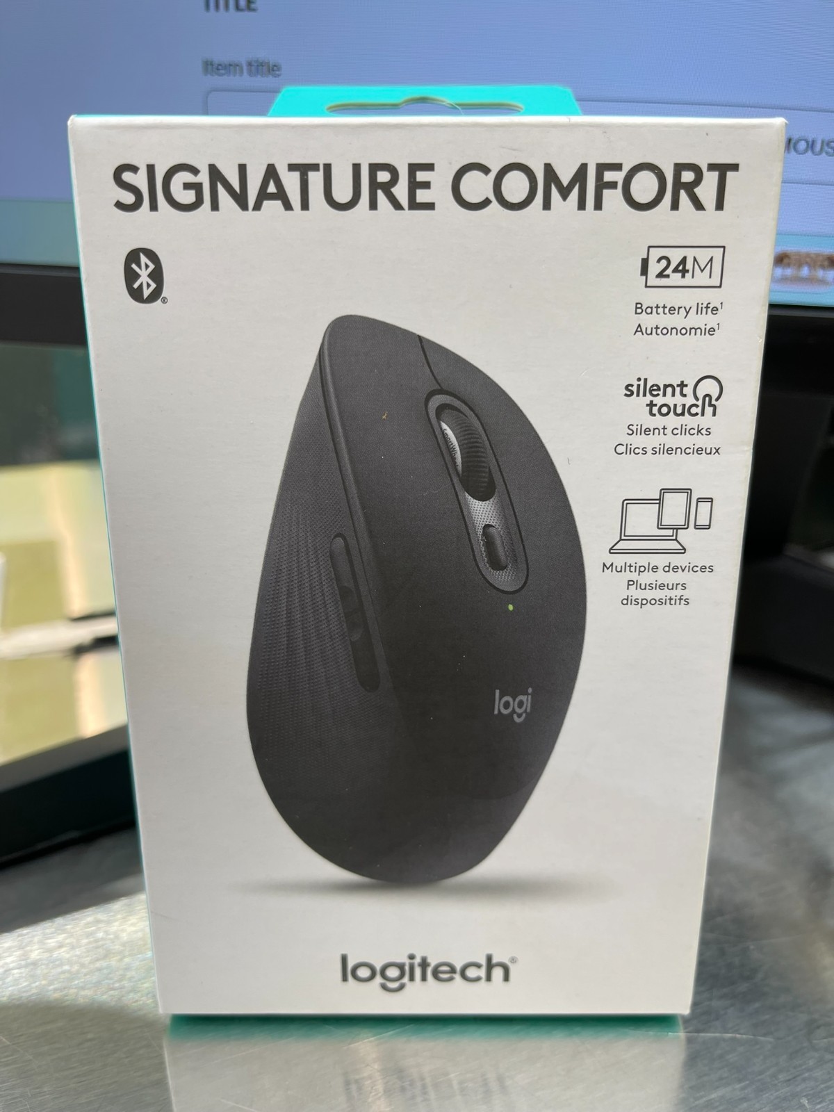 LOGITECH SIGNATURE COMFORT 910-007865 BLACK BRAND NEW