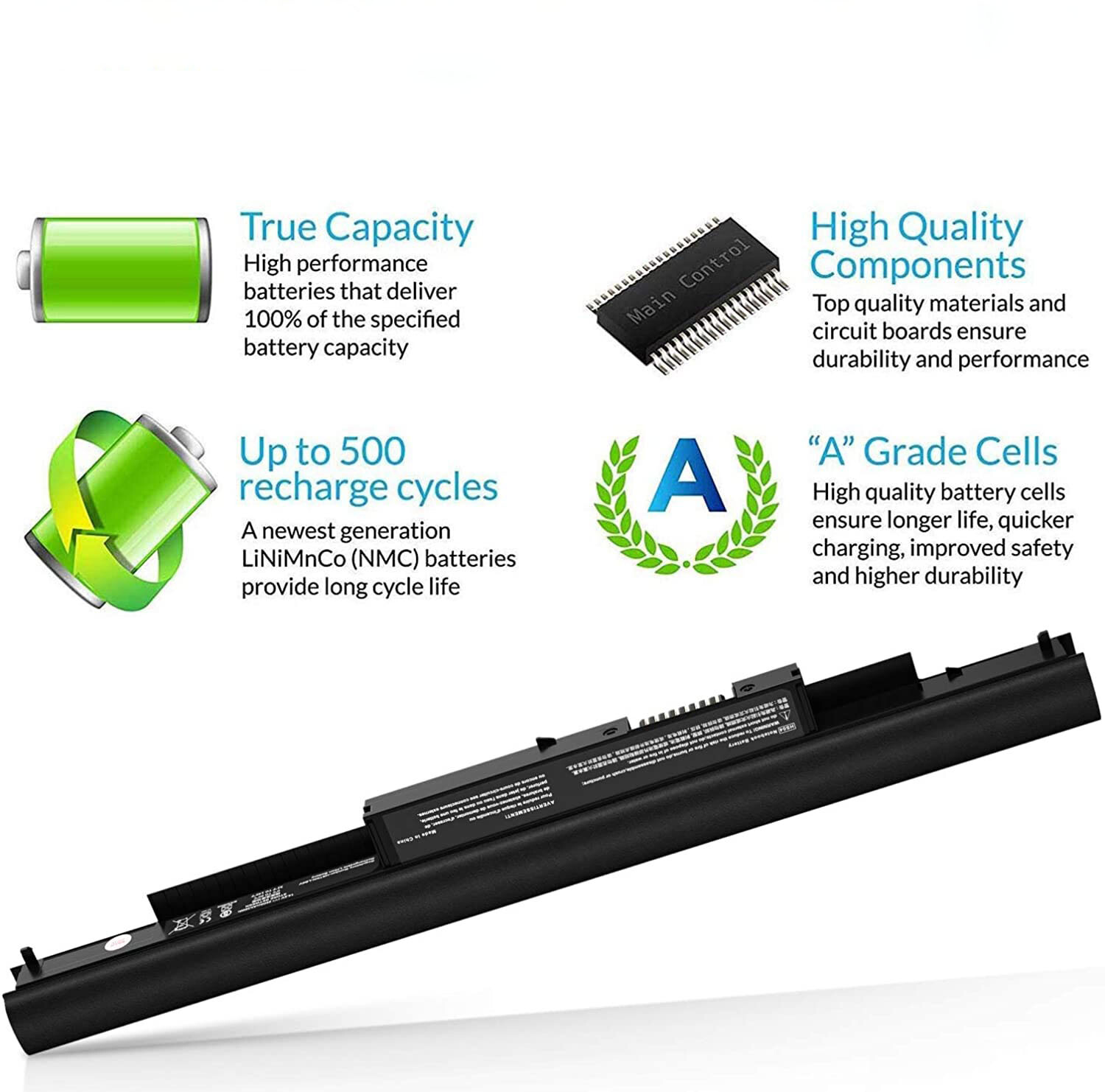 HS03 HS04 Rechargeable Battery for HP Spare 807957-001 807956-001 807612-421 US