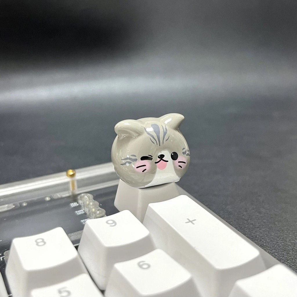 Animal Artisan Resin Keycap Handmade Custom MX Cherry Mechanical Keyboard
