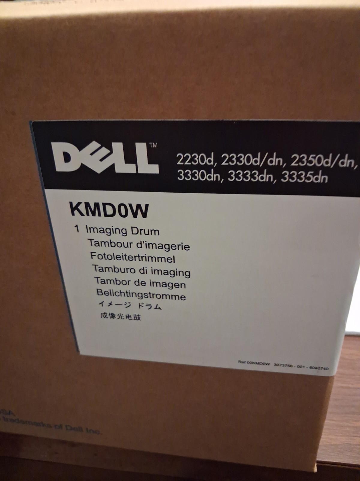New Genuine Dell Imaging Drum KMD0W 2230d,2330d/dn,2350d/dn,3330dn,3333dn,3335dn