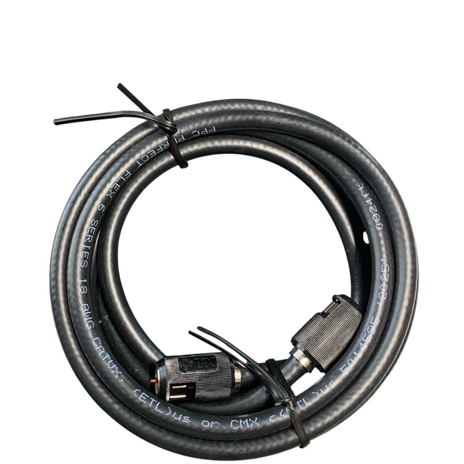 Coax Comcast Xfinity Black Cable PPC Perfect Flex 6 Series 18 AWG CATVX 6FT NEW